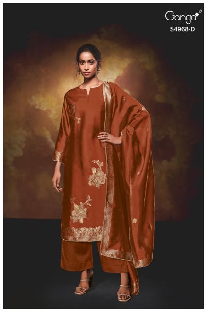 Ganga pravika 4968 wholesale online shopping dress material